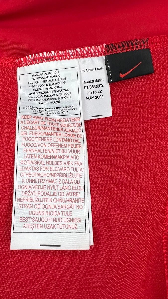 2002/04 Manchester United Domicile (M) - Iconic Football Shop