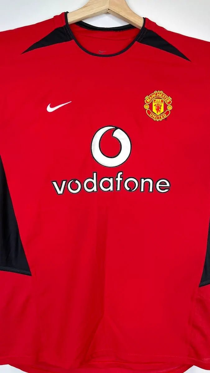 2002/04 Manchester United Domicile (M) - Iconic Football Shop