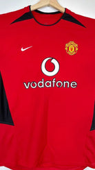 2002/04 Manchester United Domicile (M) - Iconic Football Shop