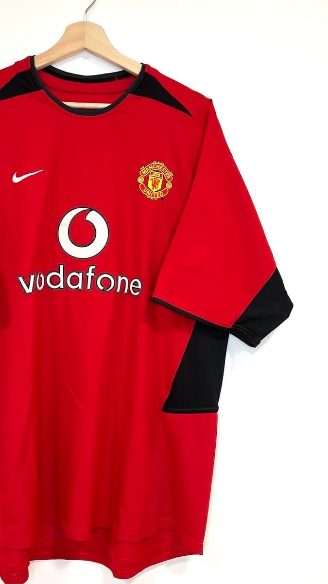 2002/04 Manchester United Domicile (XL) - Iconic Football Shop