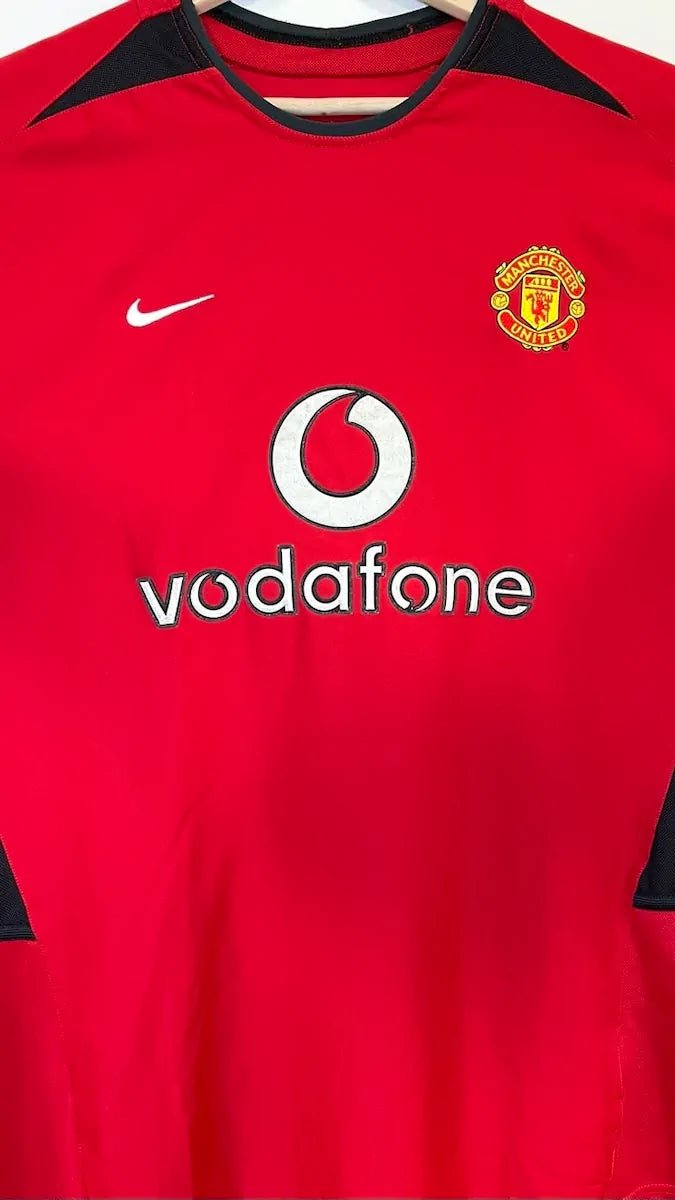 2002/04 Manchester United Domicile (XL) - Iconic Football Shop