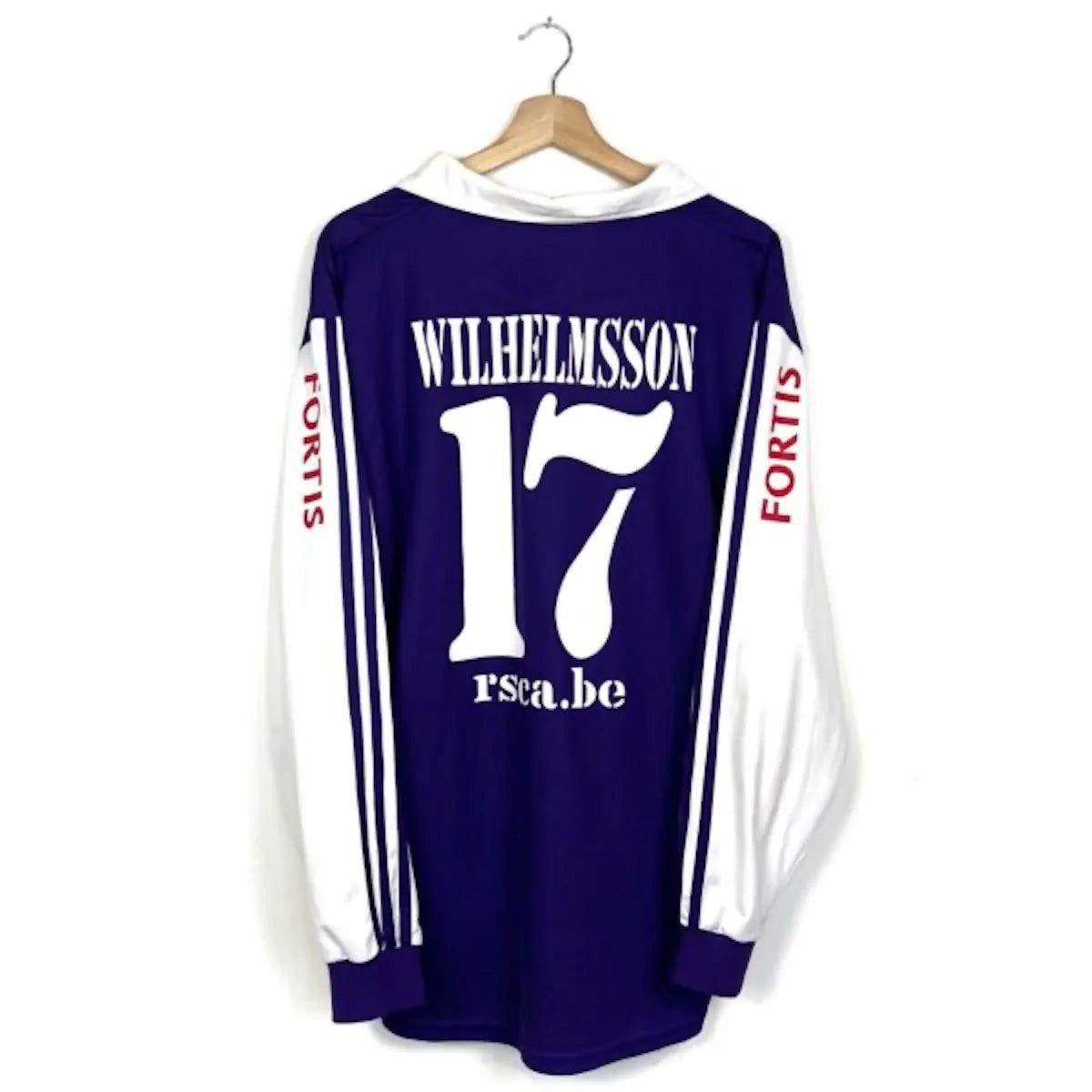 2003/04 Anderlecht Extérieur - Wilhelmsson 17 *PORTÉ* (XL) - Iconic Football Shop