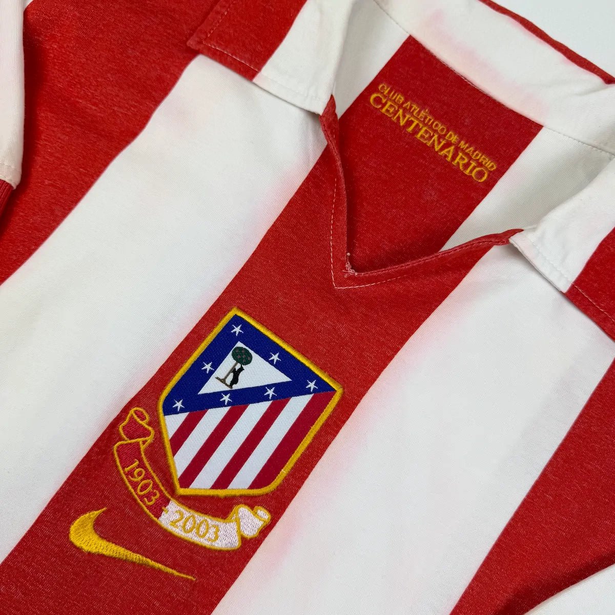 2003/04 Atlético Madrid Domicile *CENTENAIRE* (M) - Iconic Football Shop