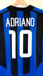2003/04 Inter Milan Domicile - Adriano 10 (L) - Iconic Football Shop