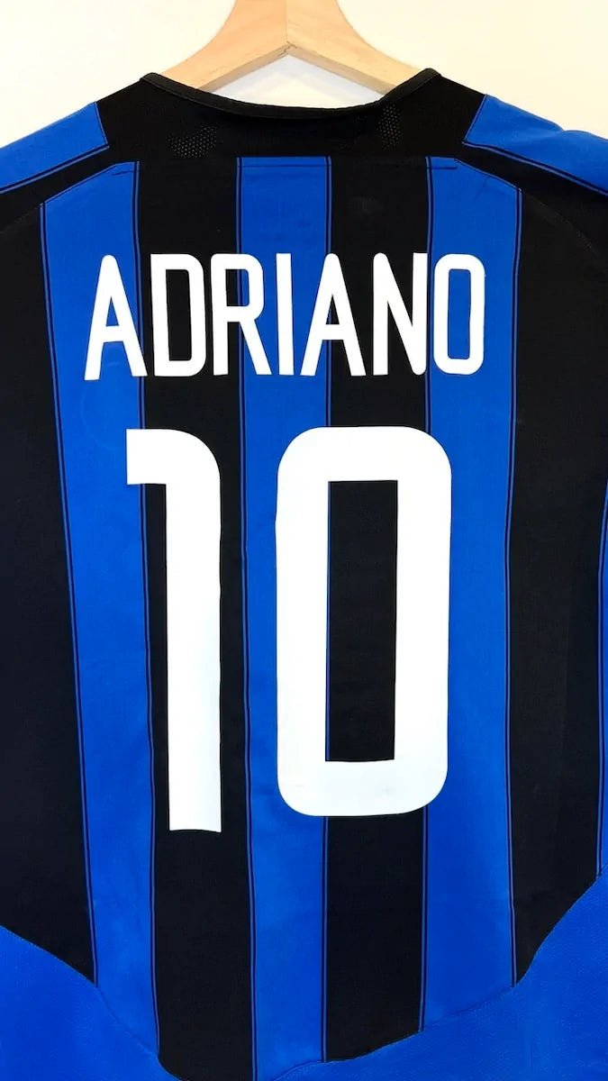 2003/04 Inter Milan Domicile - Adriano 10 (L) - Iconic Football Shop