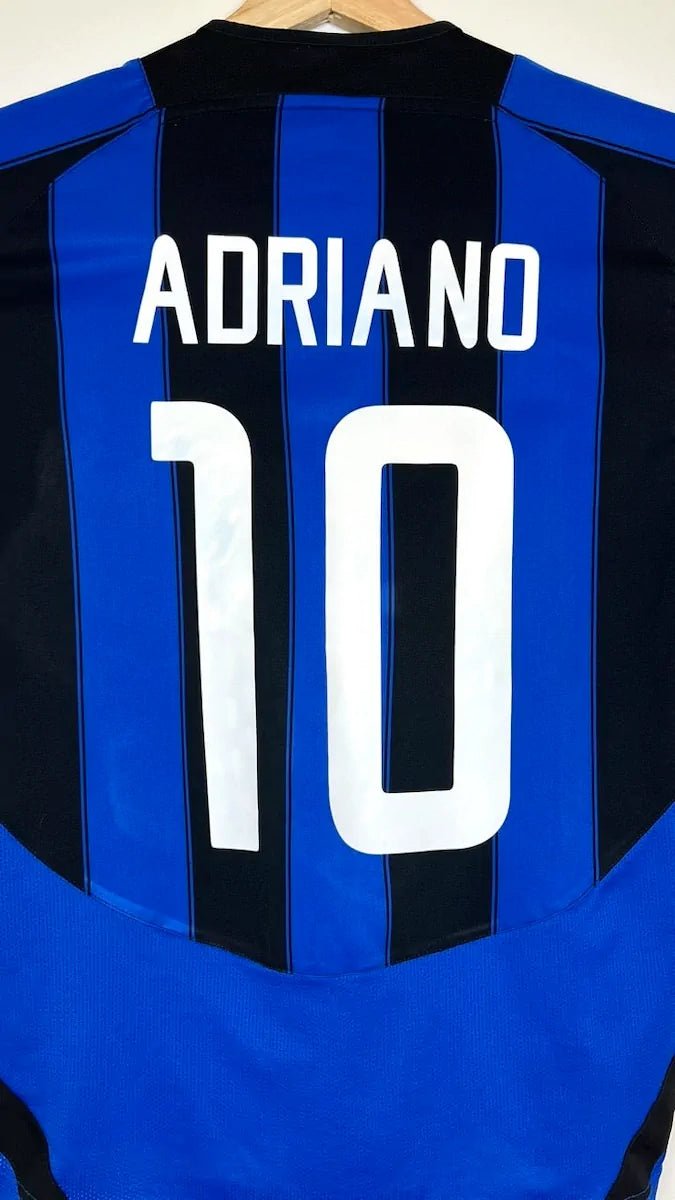 2003/04 Inter Milan Domicile - Adriano 10 (S) - Iconic Football Shop