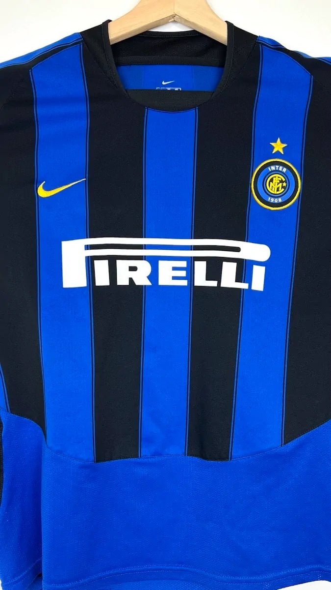 2003/04 Inter Milan Domicile - Adriano 10 (S) - Iconic Football Shop