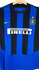 2003/04 Inter Milan Domicile - Adriano 10 (S) - Iconic Football Shop