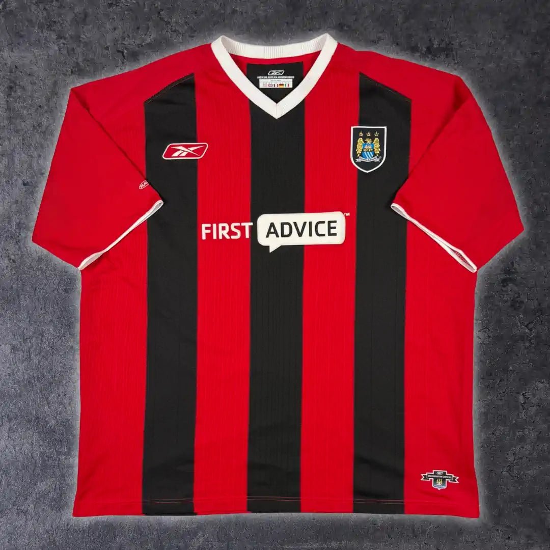 2003/04 Manchester City Extérieur (2XL) - Iconic Football Shop