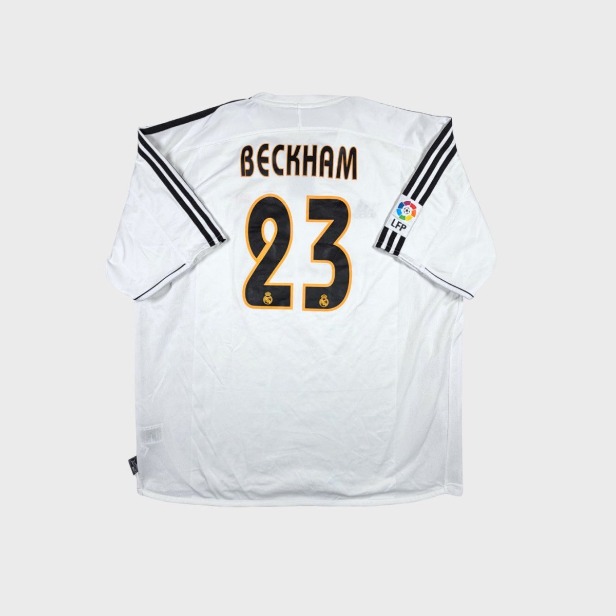 2003/04 Real Madrid Domicile - Beckham 23 (2XL) - Iconic Football Shop