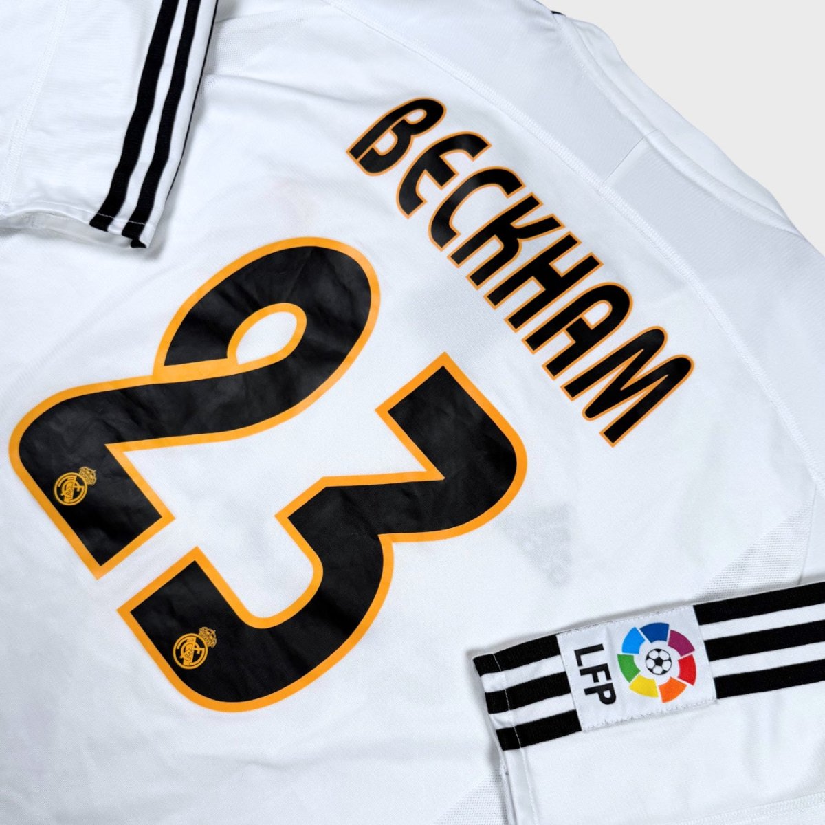 2003/04 Real Madrid Domicile - Beckham 23 (2XL) - Iconic Football Shop