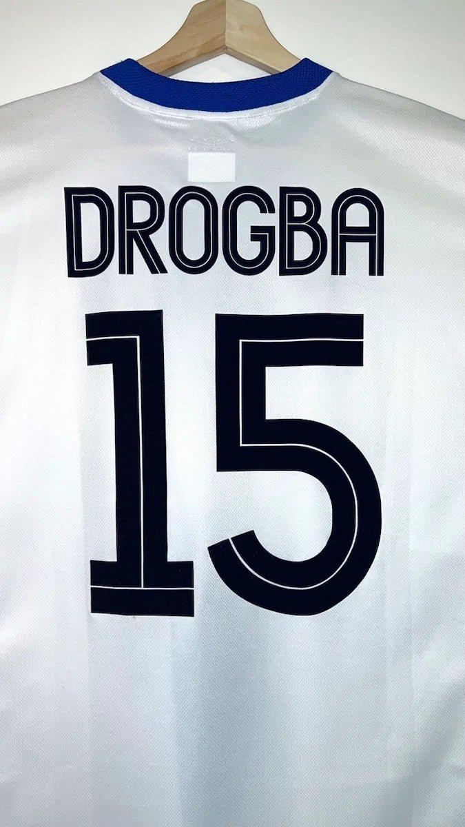 2003/05 Chelsea Extérieur - Drogba 15 *CHAMPIONS LEAGUE* (L) - Iconic Football Shop