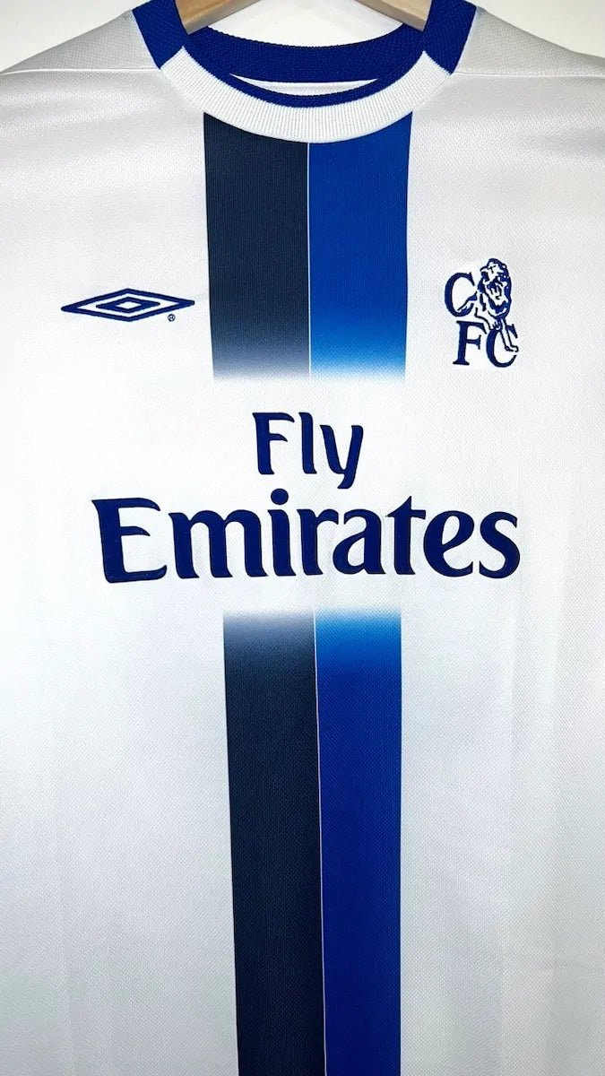 2003/05 Chelsea Extérieur - Drogba 15 *CHAMPIONS LEAGUE* (L) - Iconic Football Shop
