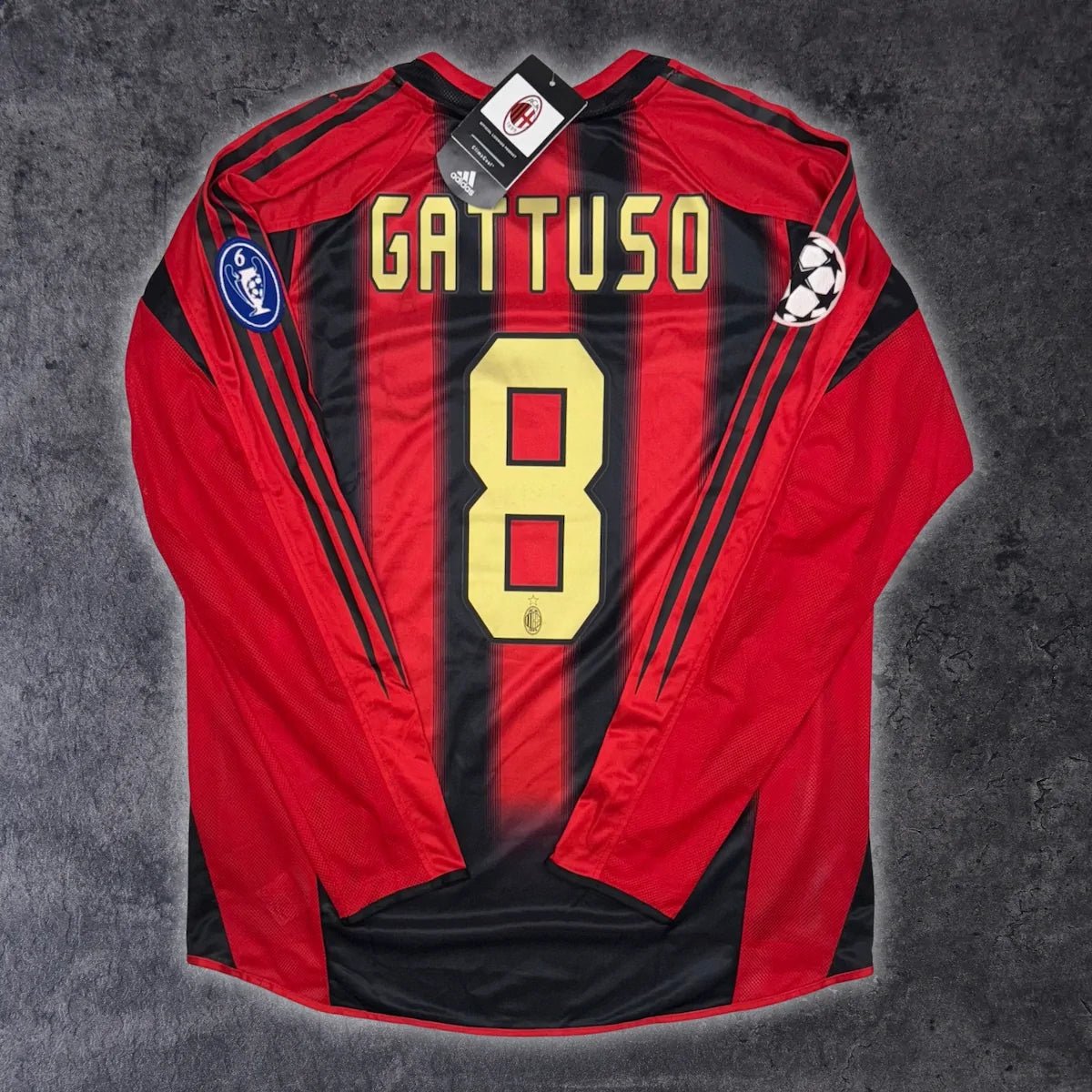 2004/05 AC Milan Domicile - Gattuso 8 (M) - Iconic Football Shop