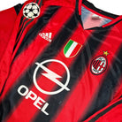 2004/05 AC Milan Domicile - Inzaghi 9 *CHAMPIONS LEAGUE* (L) - Iconic Football Shop