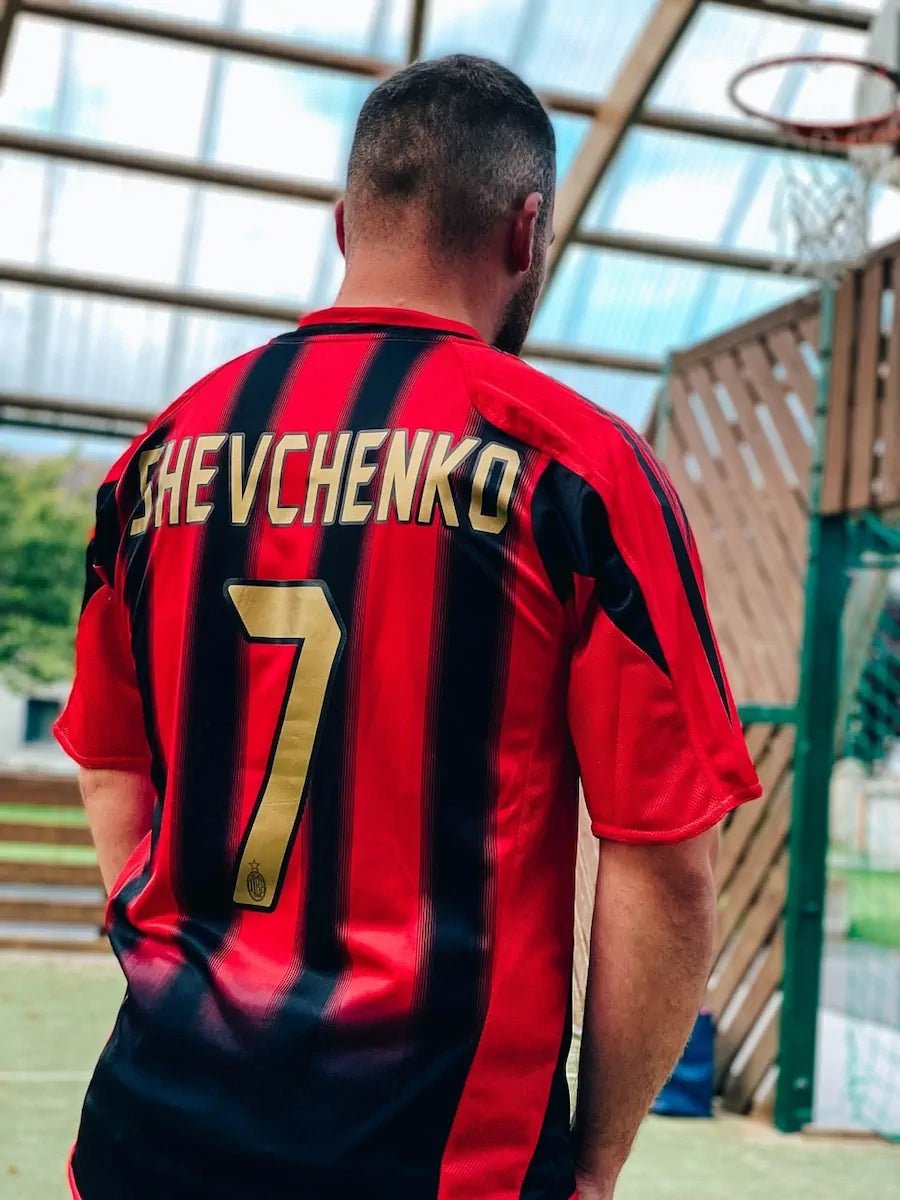 2004/05 AC Milan Domicile - Shevchenko 7 (M) - Iconic Football Shop
