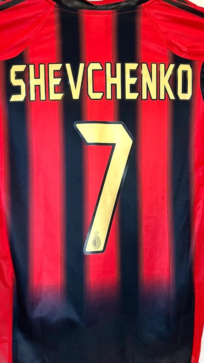 2004/05 AC Milan Domicile - Shevchenko 7 (M) - Iconic Football Shop