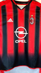 2004/05 AC Milan Domicile - Shevchenko 7 (M) - Iconic Football Shop