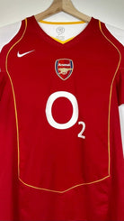 2004/05 Arsenal Domicile (L) - Iconic Football Shop