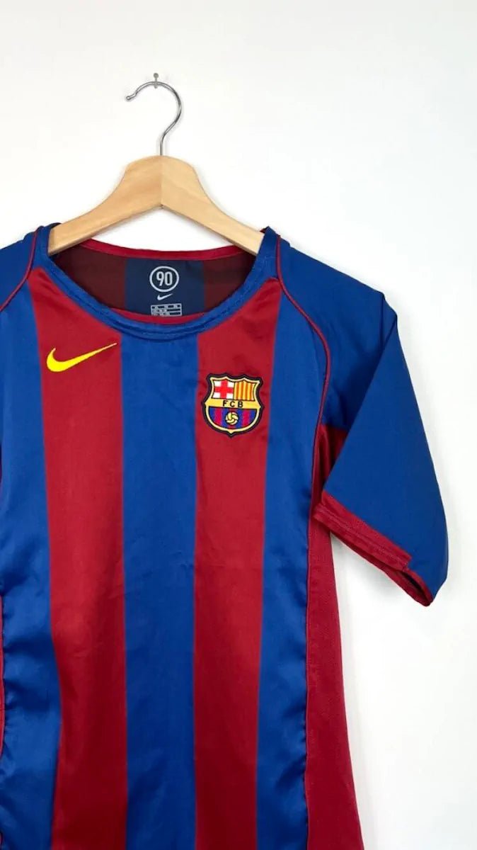 2004/05 Barcelone Domicile (15/16a) - Iconic Football Shop