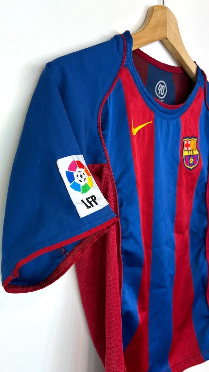 2004/05 Barcelone Domicile - Eto'o 9 (10/12a) - Iconic Football Shop