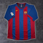 2004/05 Barcelone Domicile (XL) - Iconic Football Shop