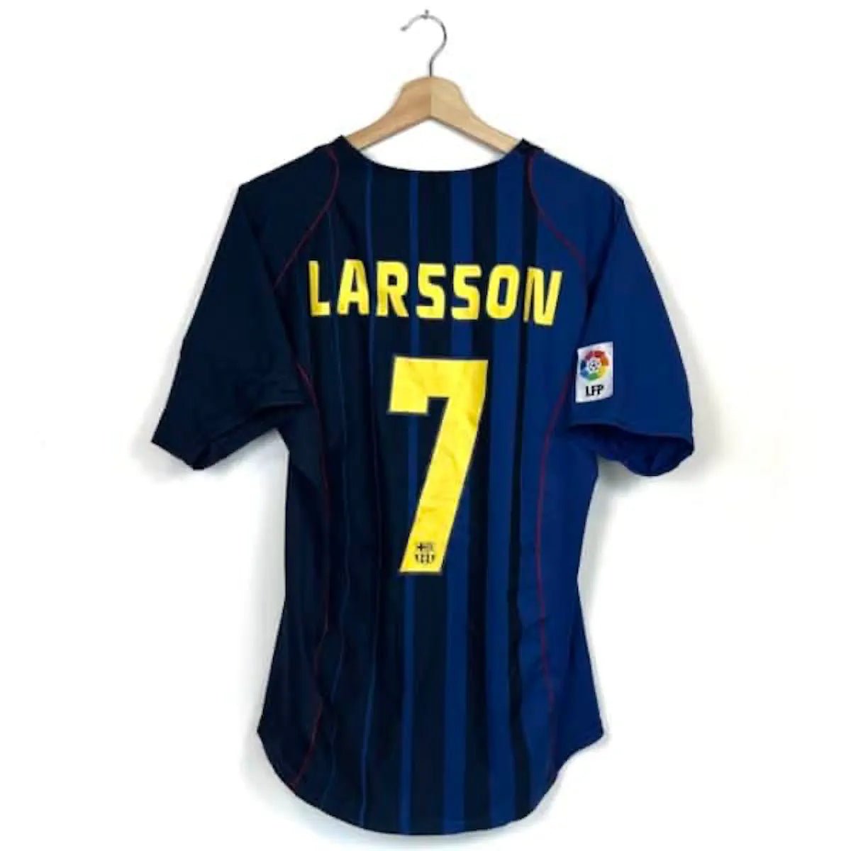 2004/05 Barcelone Extérieur - Larsson 7 (M) - Iconic Football Shop