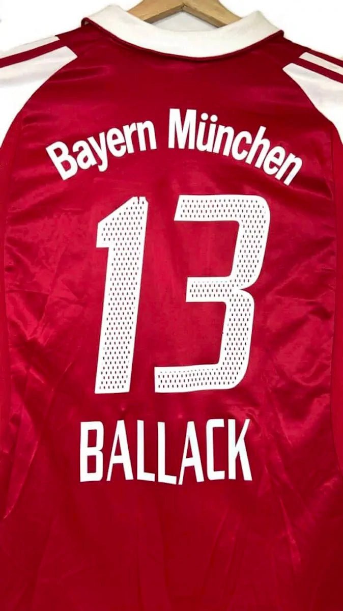 2004/05 Bayern Munich Domicile - Ballack 13 (L) - Iconic Football Shop