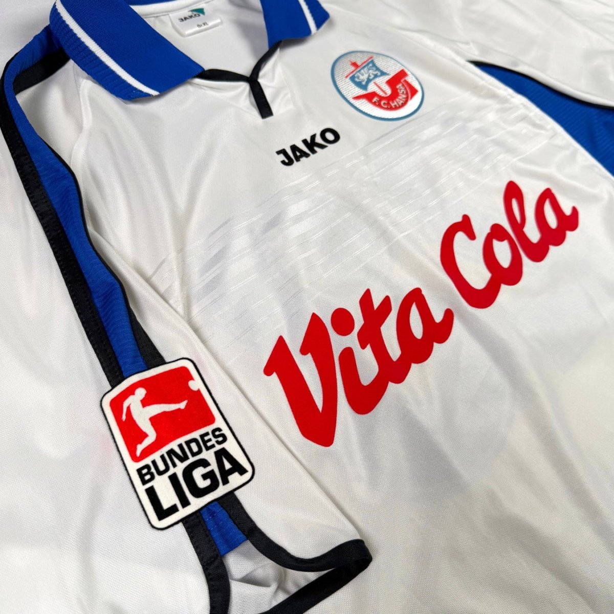 2004/05 Hansa Rostock Extérieur - Litmanen 28 (XL) - Iconic Football Shop