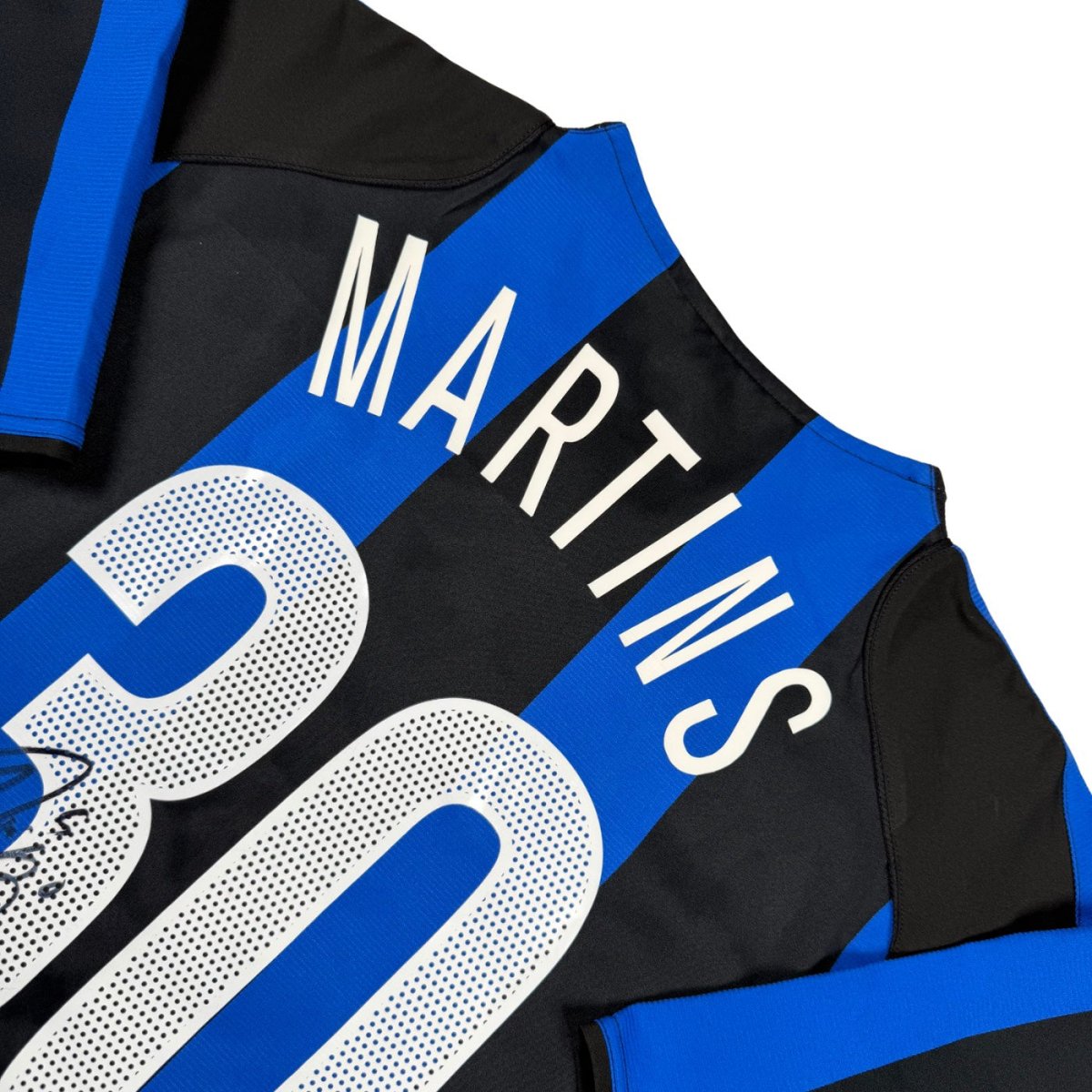 2004/05 Inter Milan Domicile - Martins 30 *SIGNÉ* (L) - Iconic Football Shop