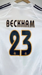 2004/05 Real Madrid Domicile - Beckham 23 (M) - Iconic Football Shop