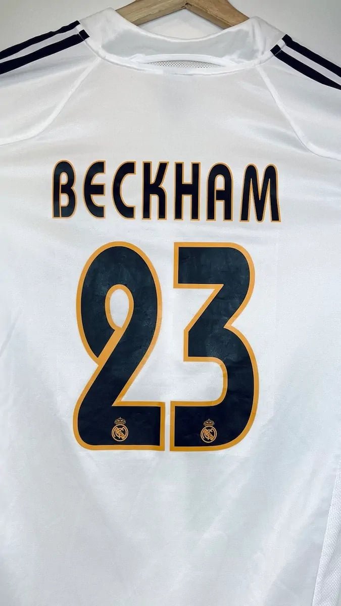 2004/05 Real Madrid Domicile - Beckham 23 (M) - Iconic Football Shop
