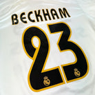 2004/05 Real Madrid Domicile - Beckham 23 (S) - Iconic Football Shop