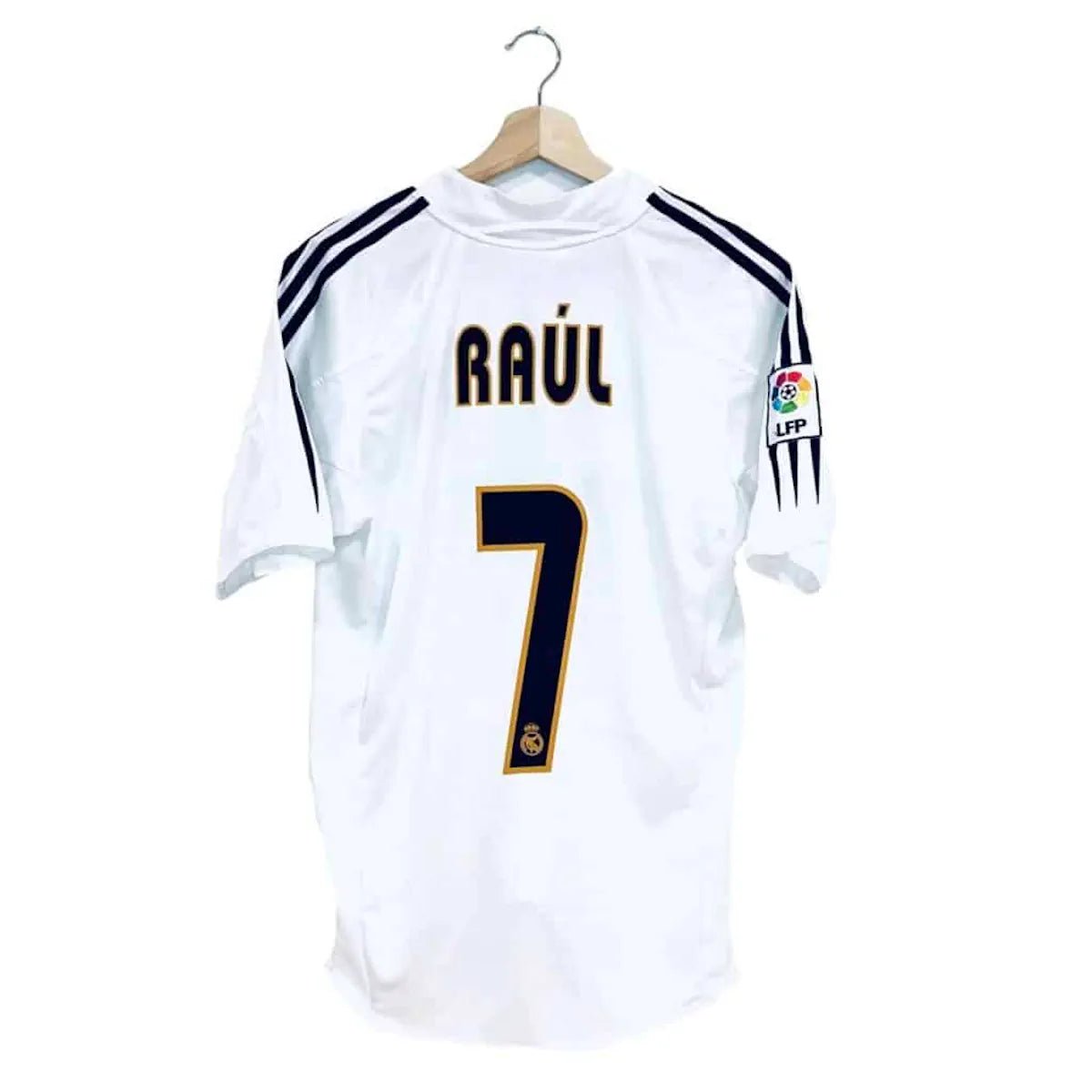 2004/05 Real Madrid Domicile - Raul 7 (S) - Iconic Football Shop