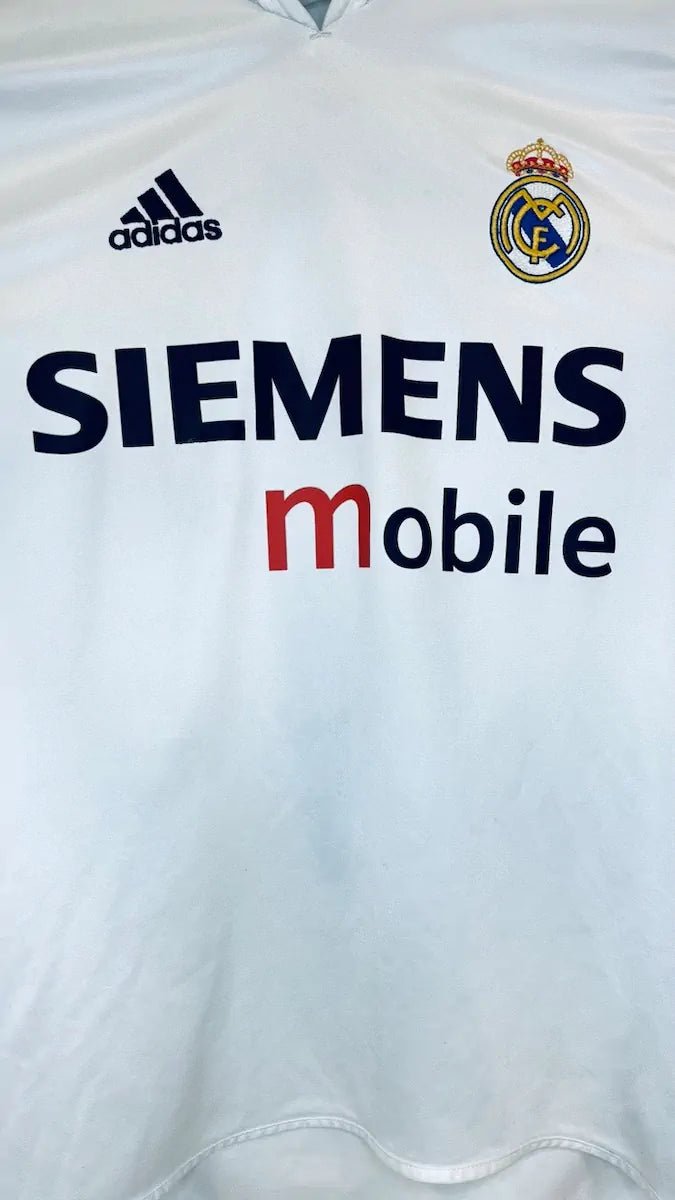2004/05 Real Madrid Domicile - Raul 7 (S) - Iconic Football Shop
