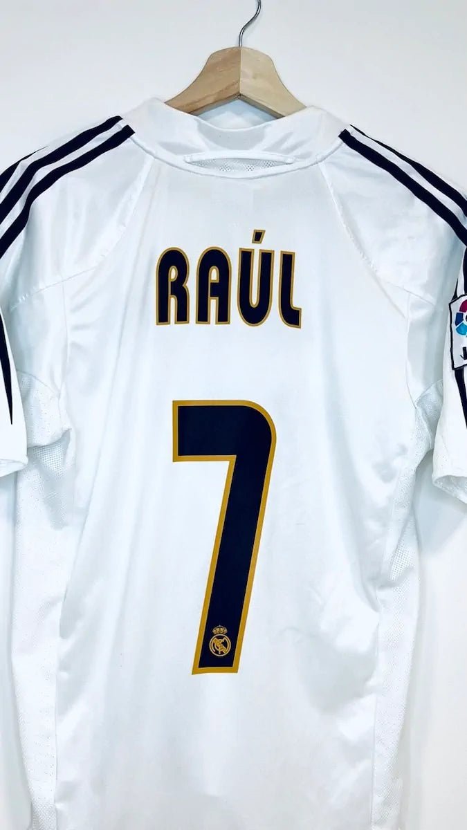 2004/05 Real Madrid Domicile - Raul 7 (S) - Iconic Football Shop
