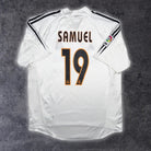2004/05 Real Madrid Domicile - Samuel 19 (L) - Iconic Football Shop