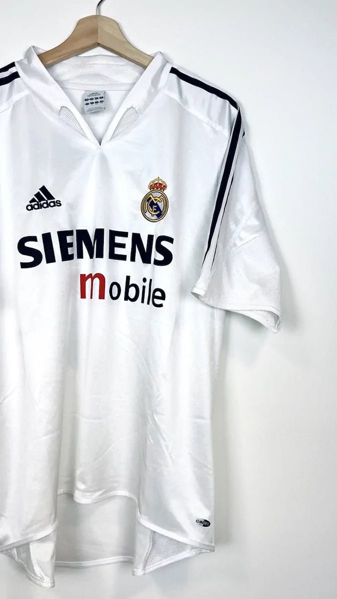 2004/05 Real Madrid Domicile - Zidane 5 (L) - Iconic Football Shop