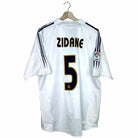 2004/05 Real Madrid Domicile - Zidane 5 (L) - Iconic Football Shop