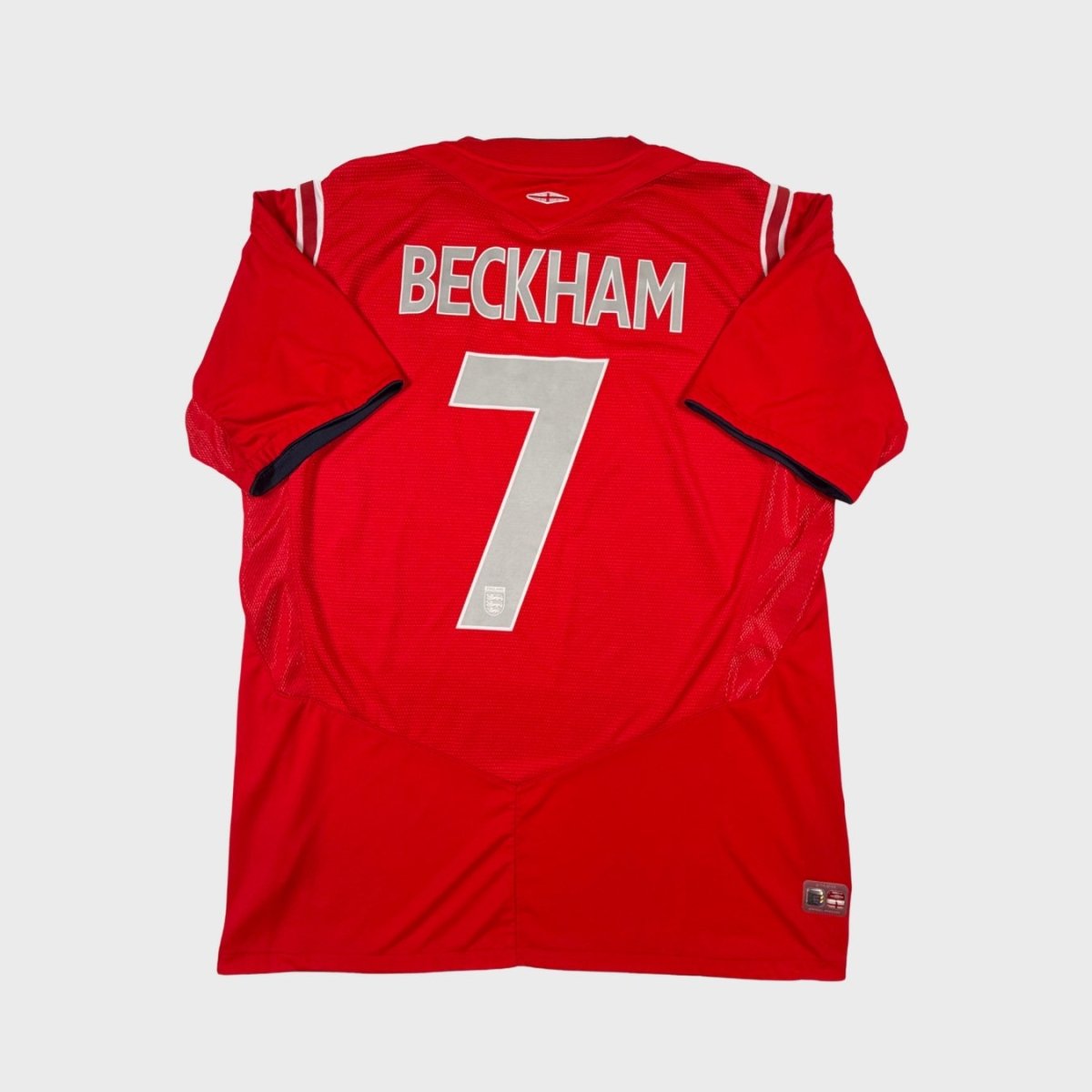 2004/06 Angleterre Domicile - Beckham 7 (L) - Iconic Football Shop