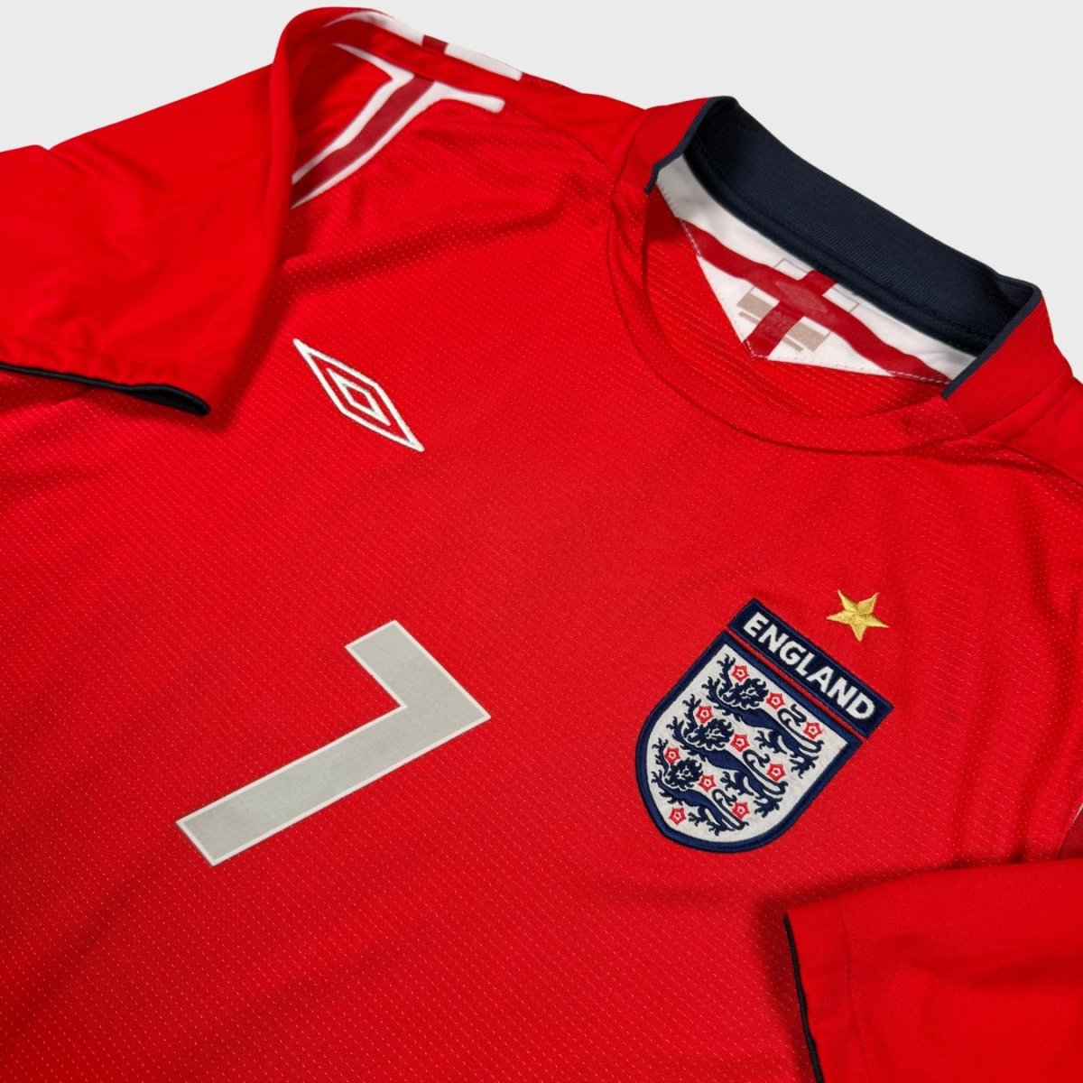 2004/06 Angleterre Domicile - Beckham 7 (L) - Iconic Football Shop