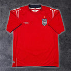 2004/06 Angleterre Extérieur (XL) - Iconic Football Shop
