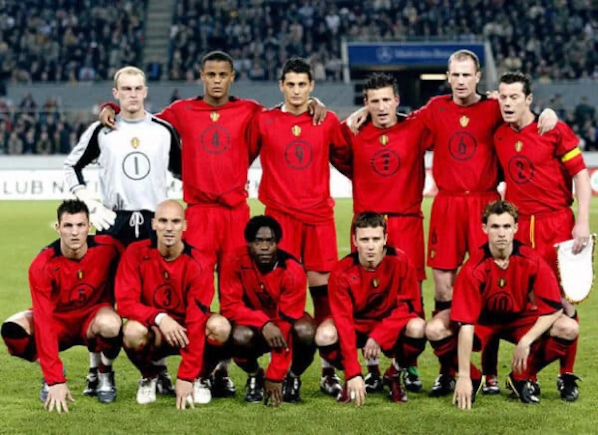 2004/06 Belgique Domicile (2XL) - Iconic Football Shop