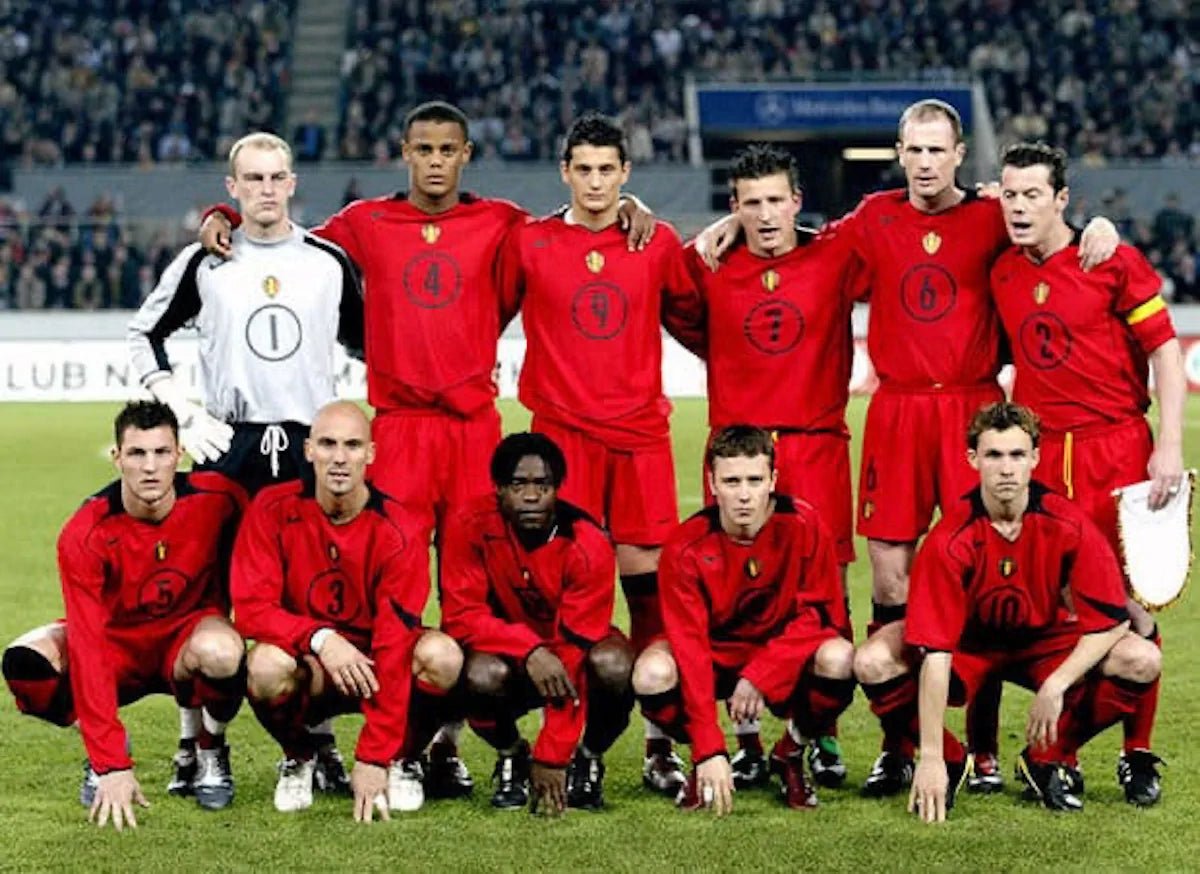 2004/06 Belgique Veste (L) - Iconic Football Shop