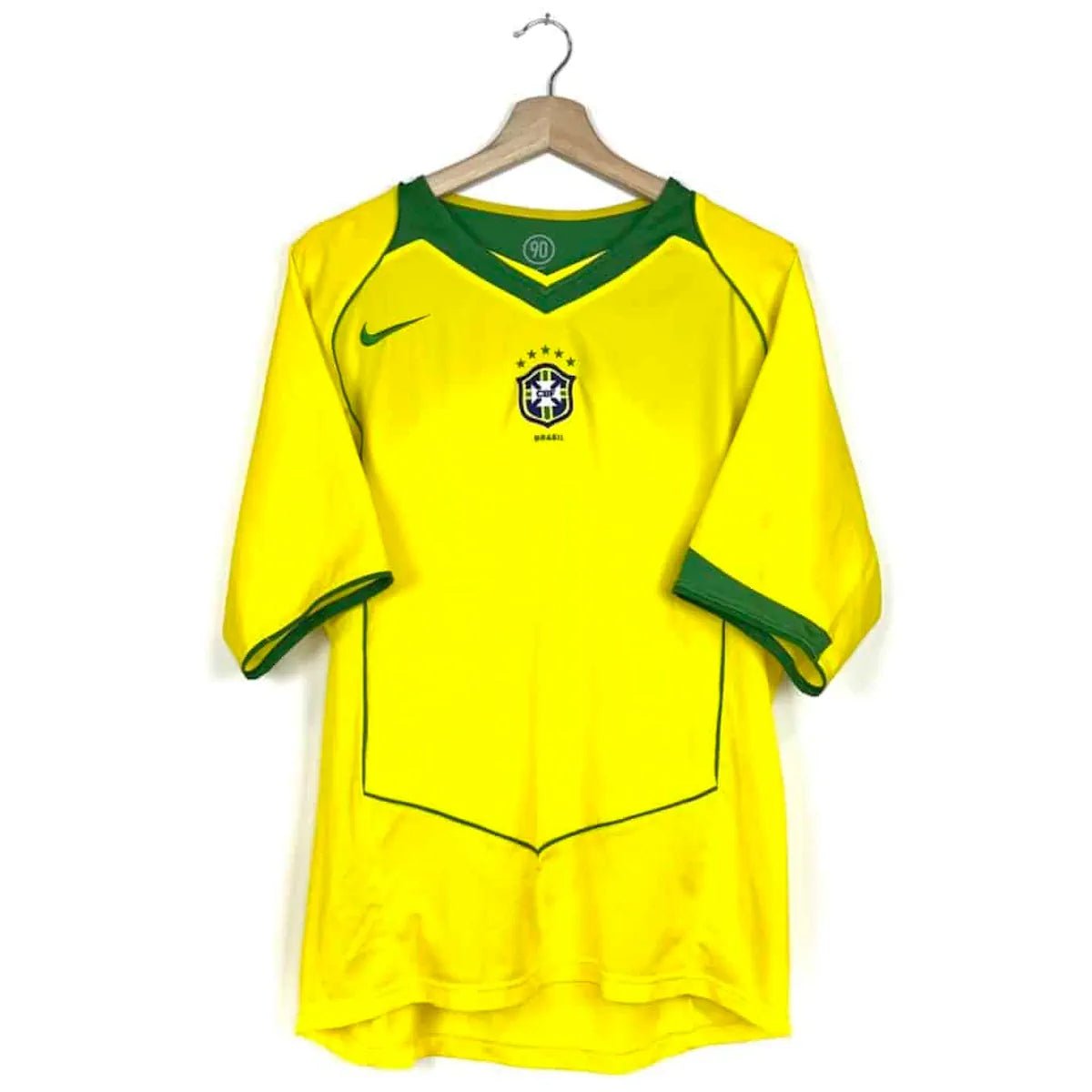 2004/06 Brésil Domicile (L) - Iconic Football Shop