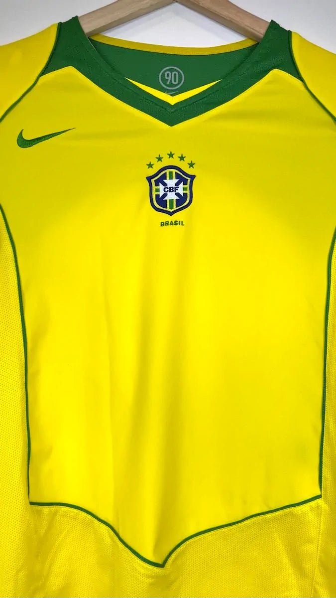 Maillot De Foot Brésil 2004-2006 - Concept - Neuf Avec étiquettes