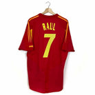 2004/06 Espagne Domicile - Raul 7 (L) - Iconic Football Shop