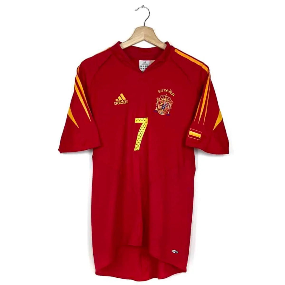 2004/06 Espagne Domicile - Raul 7 (S) - Iconic Football Shop