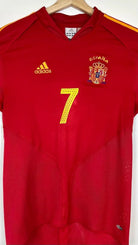 2004/06 Espagne Domicile - Raul 7 (S) - Iconic Football Shop