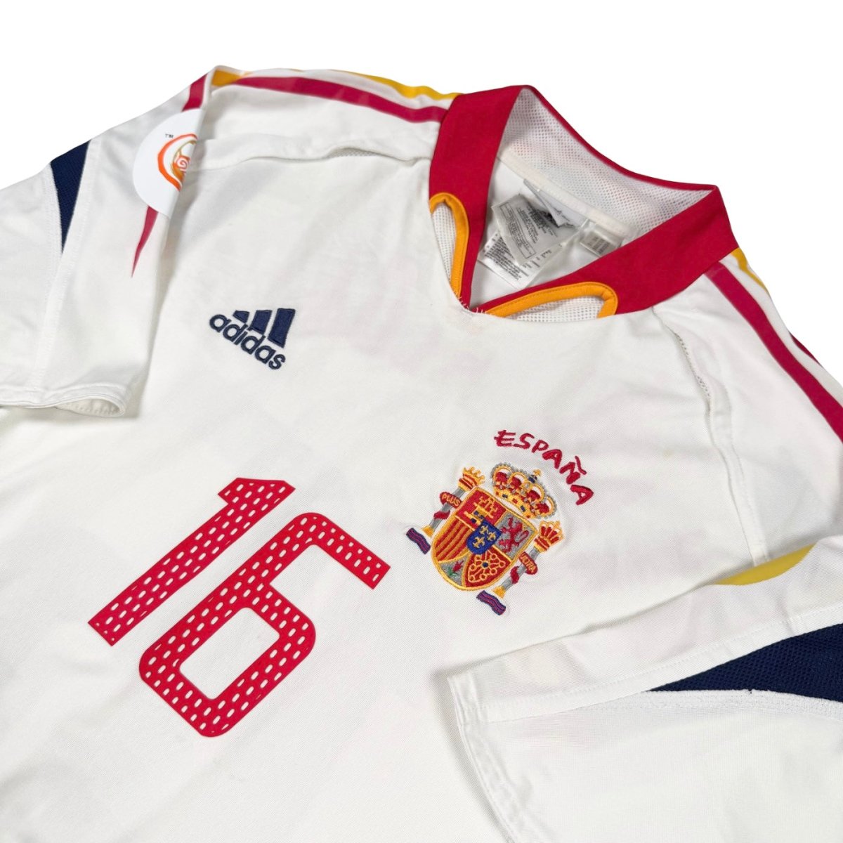 2004/06 Espagne Extérieur - Xabi Alonso 16 (S) - Iconic Football Shop